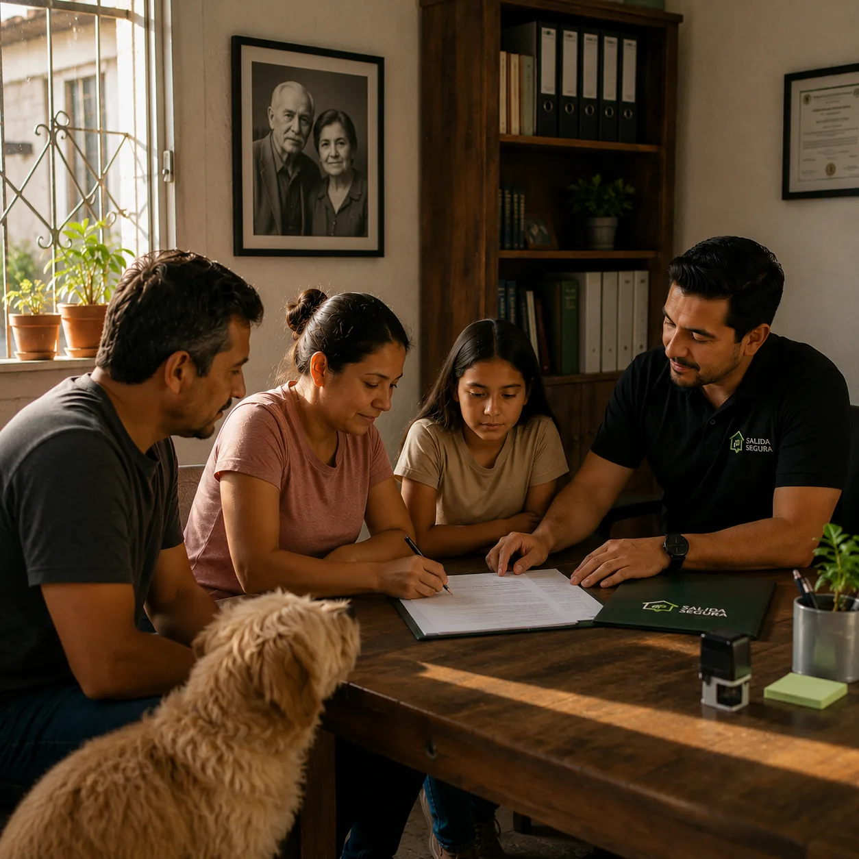 Firma del acuerdo — el proceso avanza hacia la solución